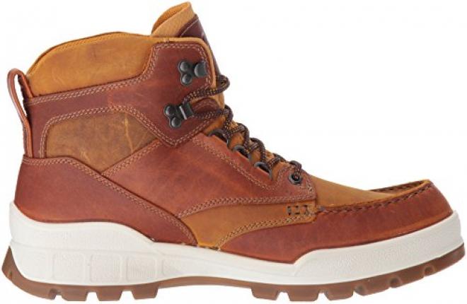 ECCO 爱步 Track 25 GTX 男士真皮户外靴