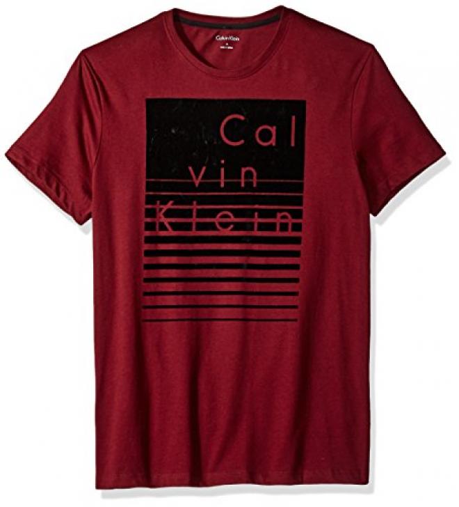 Calvin Klein 卡尔文克莱 Square Logo 男士T恤