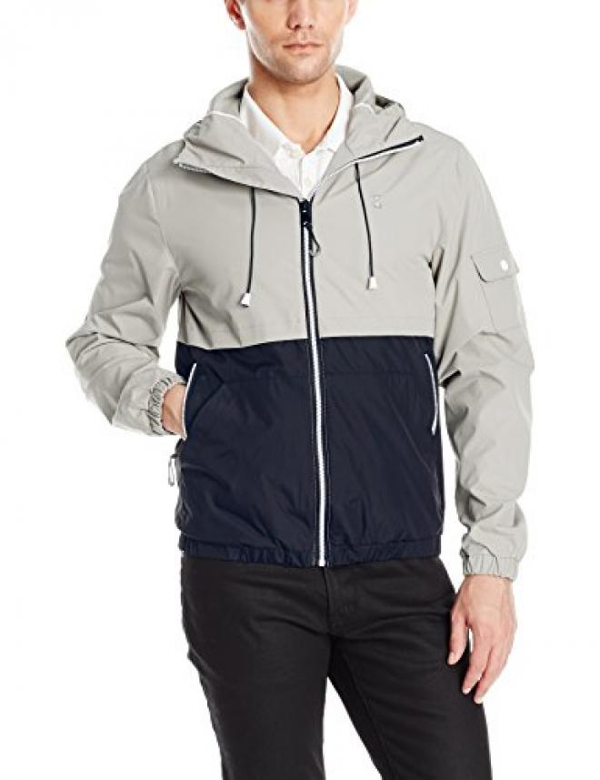 IZOD Hooded 男士防水防风夹克