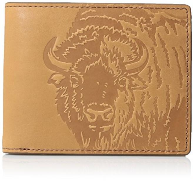 FOSSIL Luke Embossed 男款真皮钱包