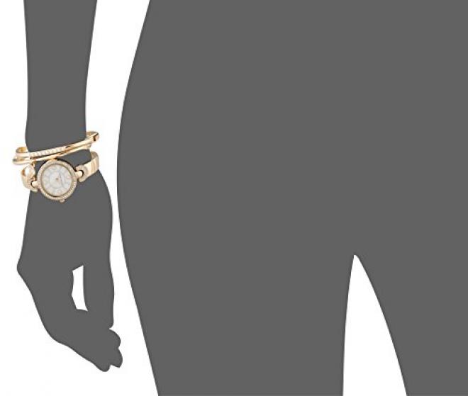 ANNE KLEIN AK/1960GBST 女款时装腕表手镯套装