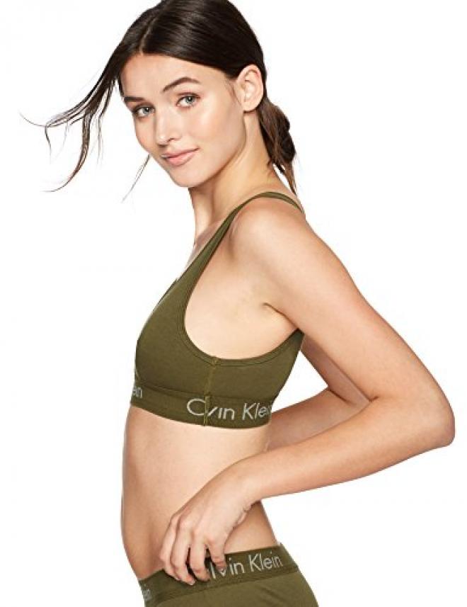 Calvin Klein 卡尔文克莱 Unlined Keyhole 女士运动内衣