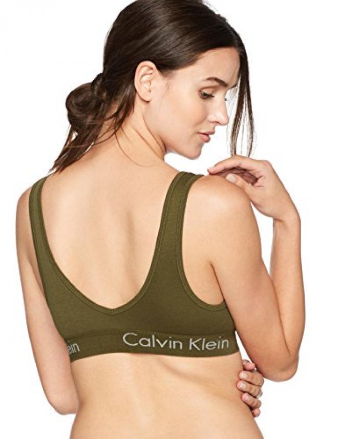 Calvin Klein 卡尔文克莱 Unlined Keyhole 女士运动内衣