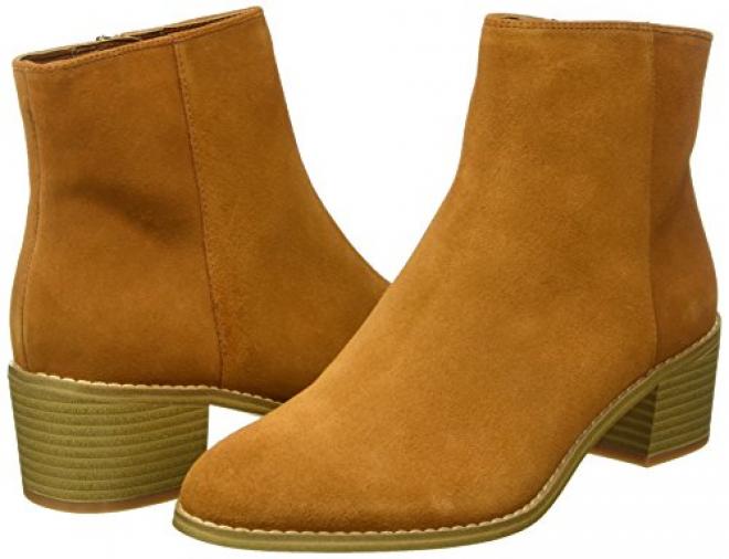 Clarks Breccan Myth 女款真皮短靴