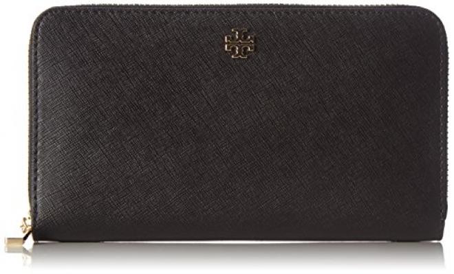 TORY BURCH 汤丽柏琦 Robinson系列 Schwarz 女士钱包