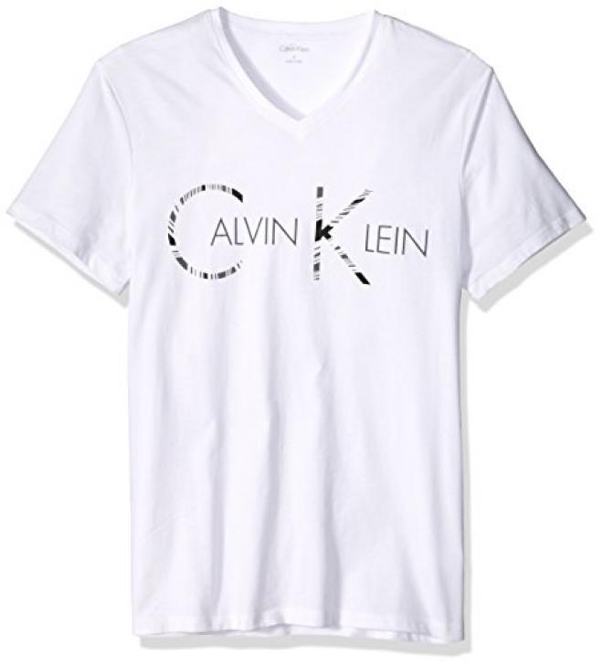 Calvin Klein 卡尔文克莱 Zebra Logo 40I6129 男士T恤