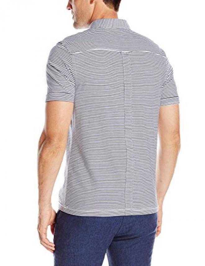 FRED PERRY Fine Stripe 男士POLO衫