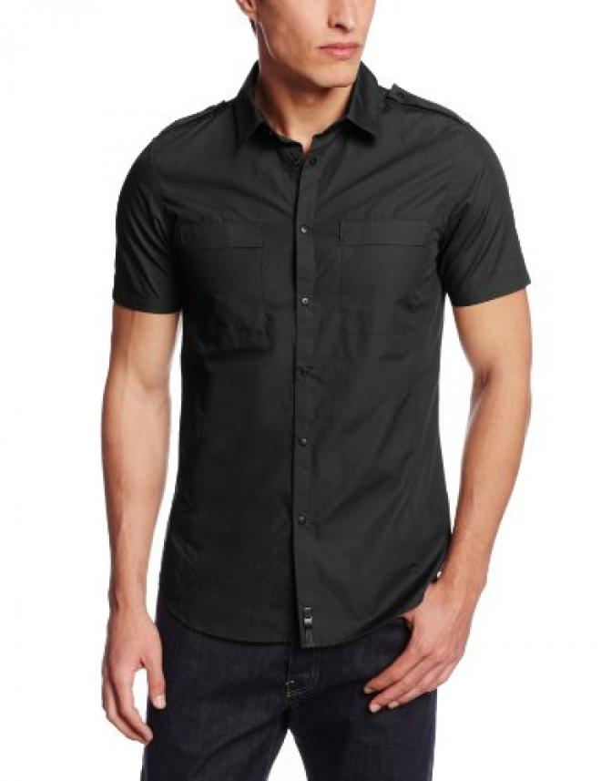 Calvin Klein Sportswear Poplin 男士短袖衬衫
