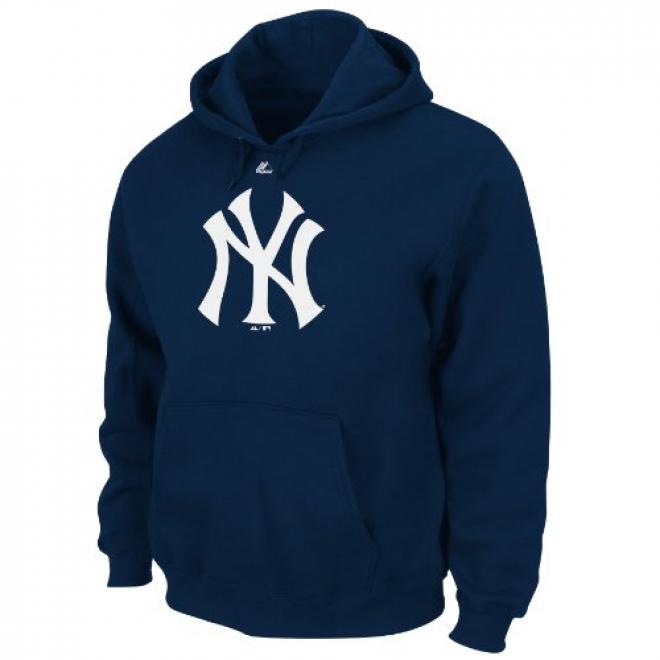 Majestic MLB New York Yankees 洋基队 短袖T恤+长袖连帽卫衣套装